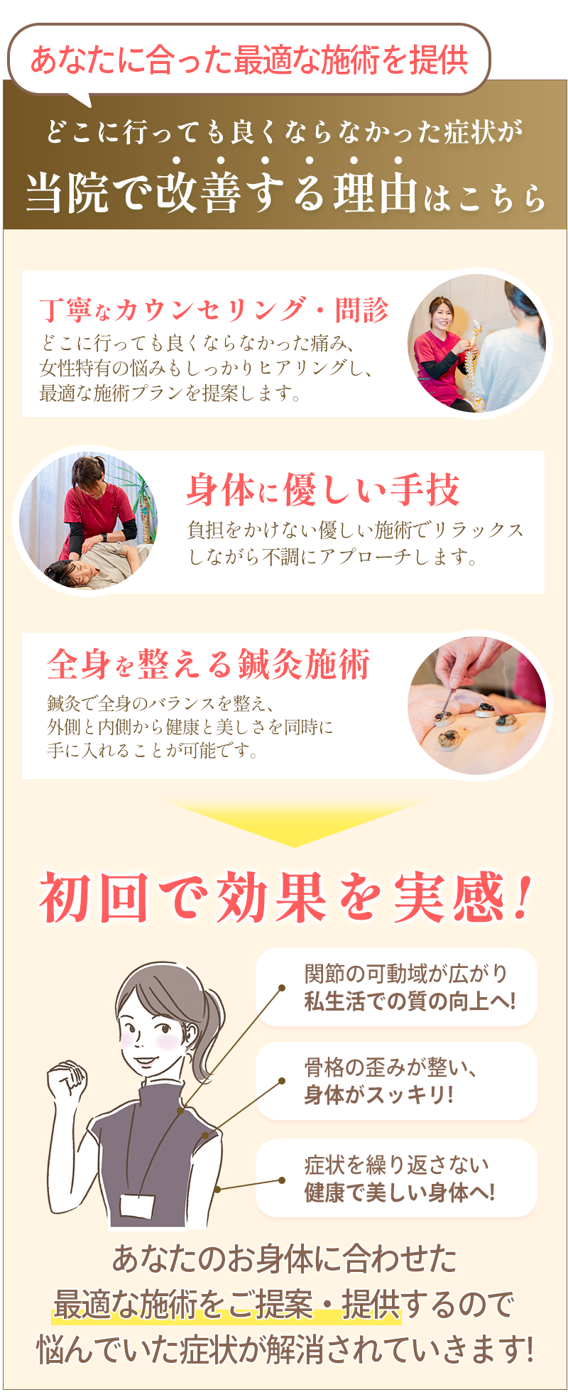 施術の特徴