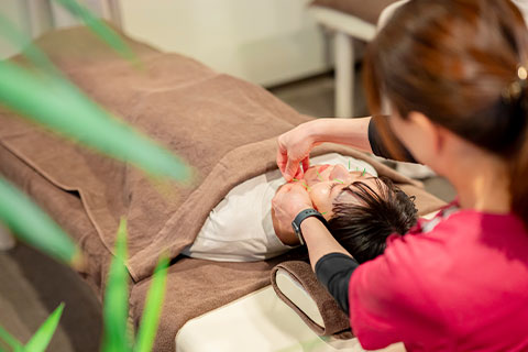 全身を整える鍼灸施術（希望者のみ）